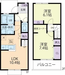 Maison Lavande（メゾン・ラヴァンダ）の物件間取画像